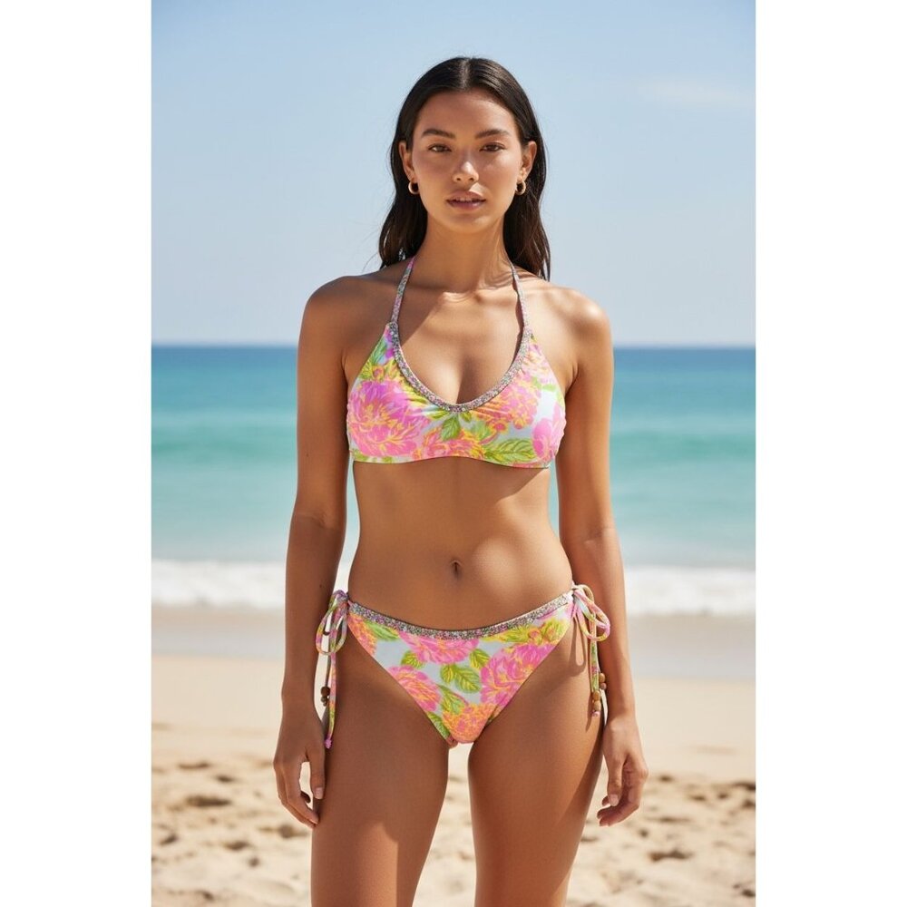 MAAJI Womens Reversible Bikini Top SMALL